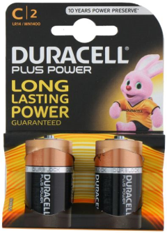 Batterien C LR14 2Stck Duracell
