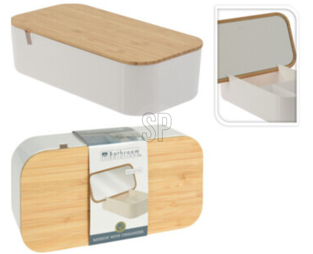 Kosmetik Organizer mit Spiegel