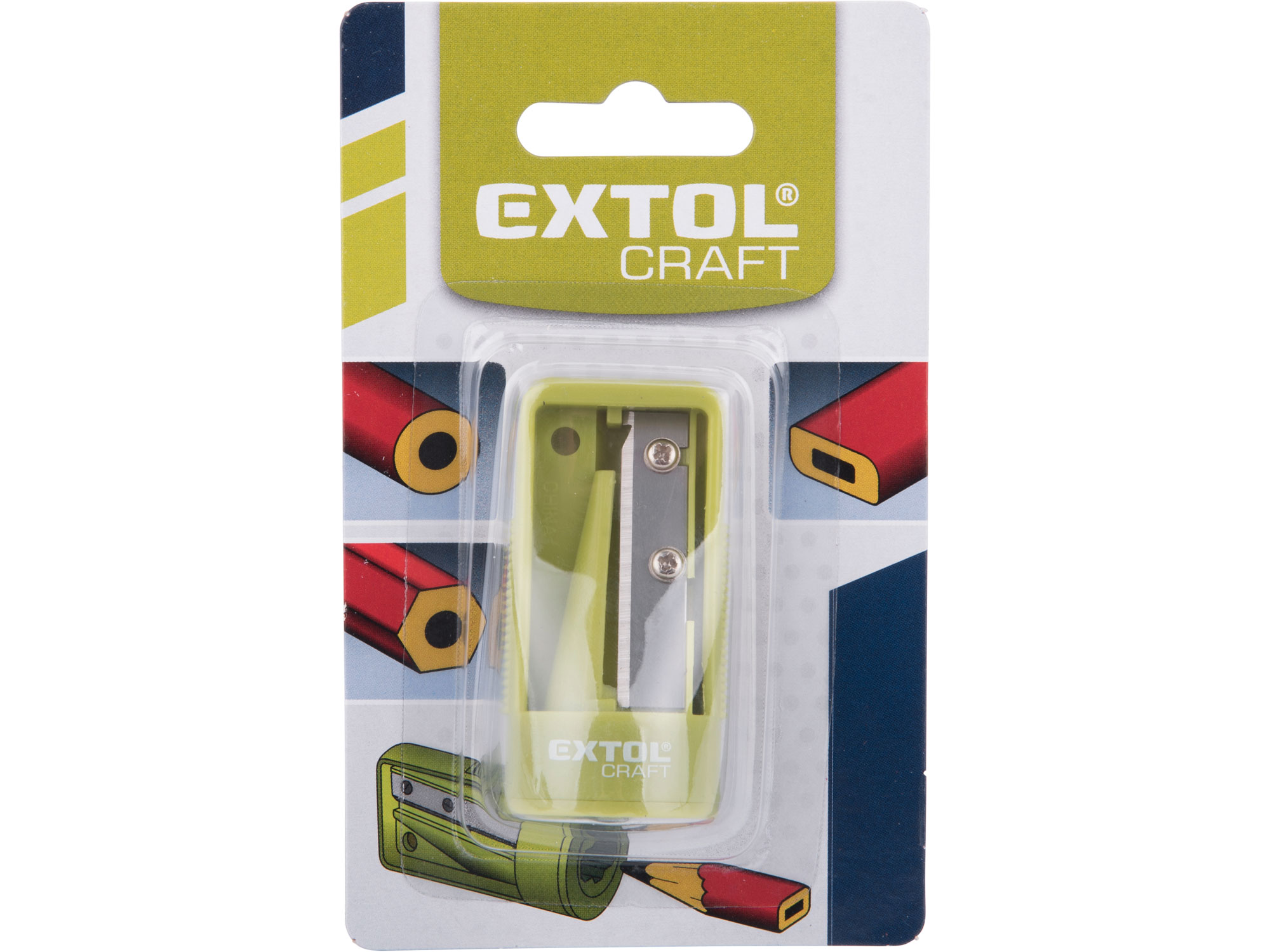 Anpitzer f&#252;r Zimmermannsbleistift Extol Craft