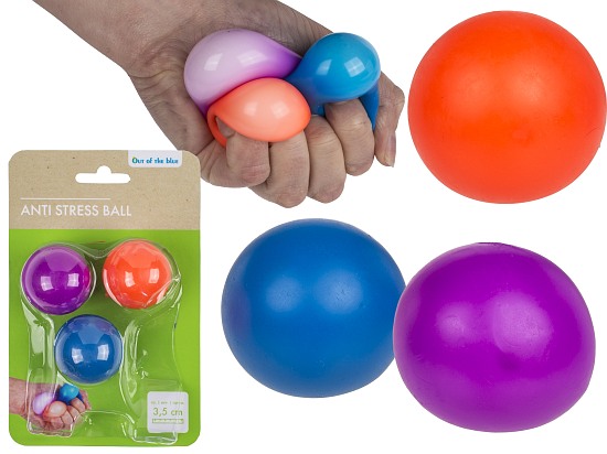 Antistress Ball 3er Set 3.5cm