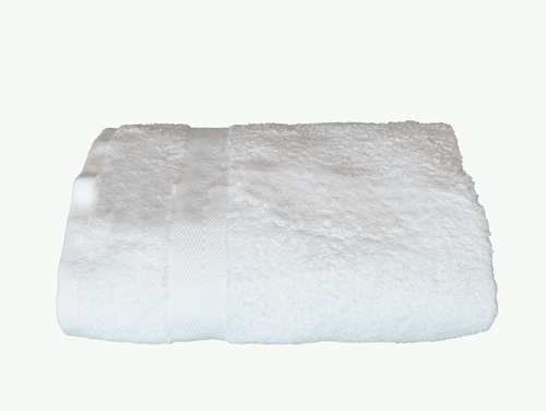 Smooth Frottierwäsche BIO COTTON 50x100cm Handtuch 500gsm Weiss