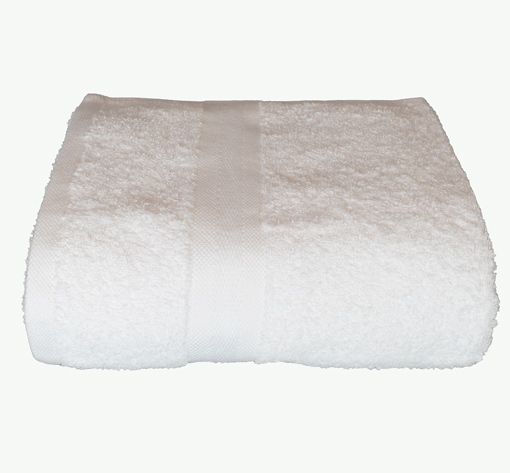 Smooth Frottierwäsche BIO COTTON 70x140cm Duschtuch 500gsm Weiss