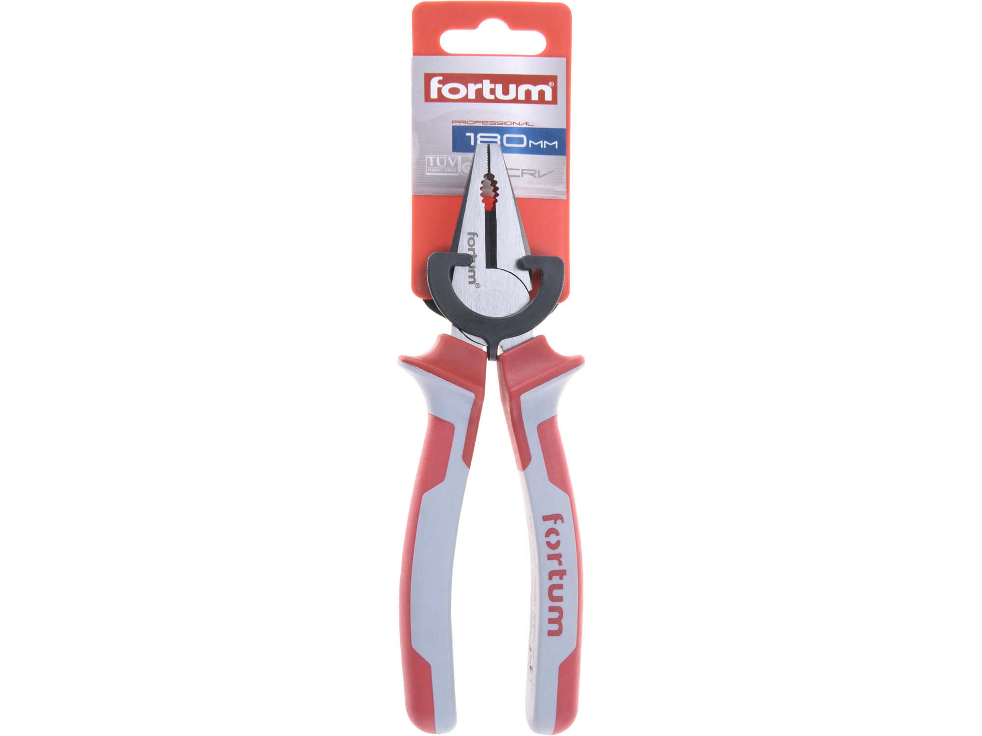Kombinationszange 180mm 61CrV5 FORTUM