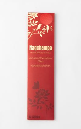 R&#228;ucherst&#228;bchen Blume des Lebens Nag Champa 12Sticks 100% nat&#252;rlichen Zutaten INDIEN