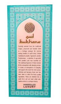 R&#228;ucherst&#228;bchen Luxury Oud Bukhara 24St&#228;bchen 100% nat&#252;rlichen Zutaten INDIEN