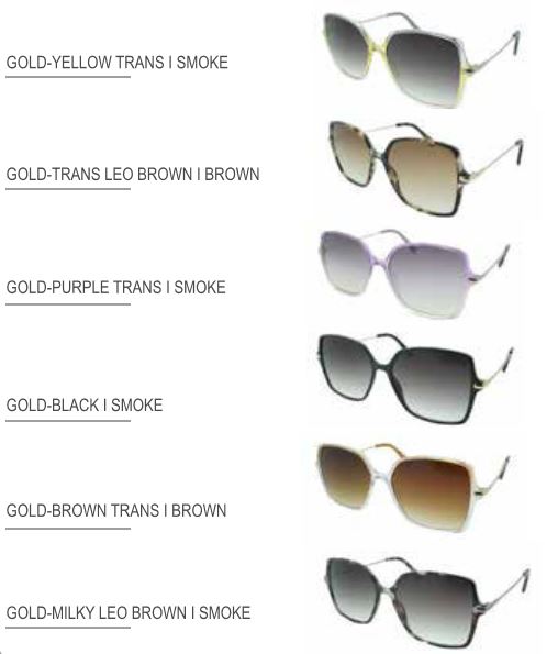 Sonnenbrille Damen W061 3ass