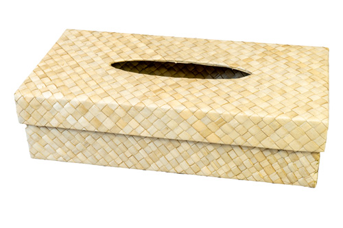 Kosmetikt&#252;cherbox 28x14x8cm Palmenbl&#228;tter, BALI