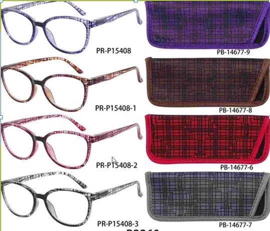 Lesebrille Unisex 4 Farben ass 1.0 1.5 2.0 2.5 3.0 3.5 4.0 ass im Display