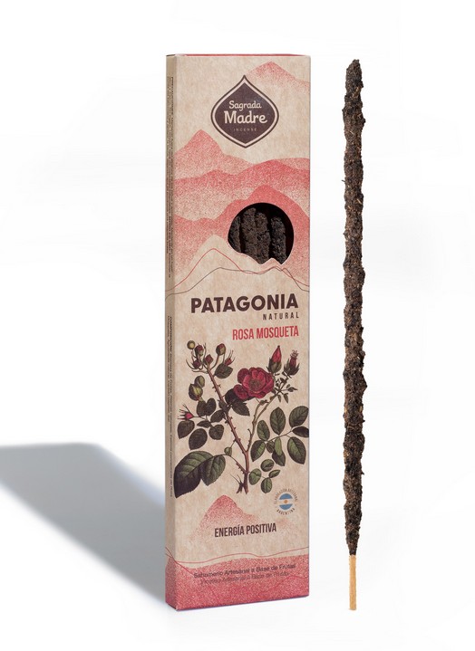 Räucherstäbchen Sagrada Madre PATAGONIA Wildrose (Hagebutten) 8 Stäbe à 1h