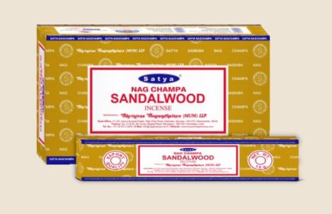 Räucherstäbchen Nag Champa Sandalwood 15g