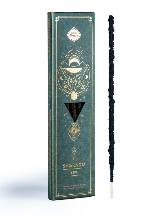 R&#228;ucherst&#228;bchen Sagrada Madre SAGRADO Yoga 6 St&#228;be &#224; 1h Weihrauch-Orchideen