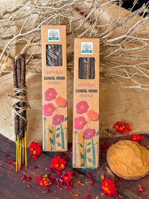 Räucherstäbchen Namaste Natural Sandalwood INDIEN