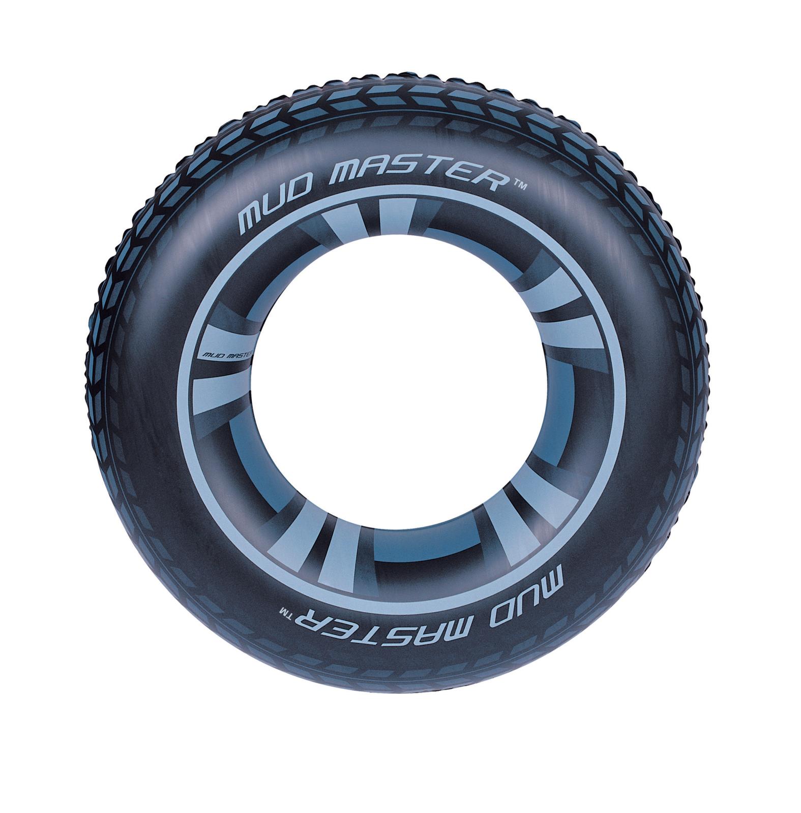 Schwimmring schwarz aufblasbar 91cm
