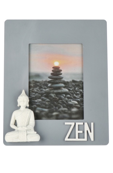 Bilderrahmen Buddha/Zen für ein Bild 13x18cm MDF
