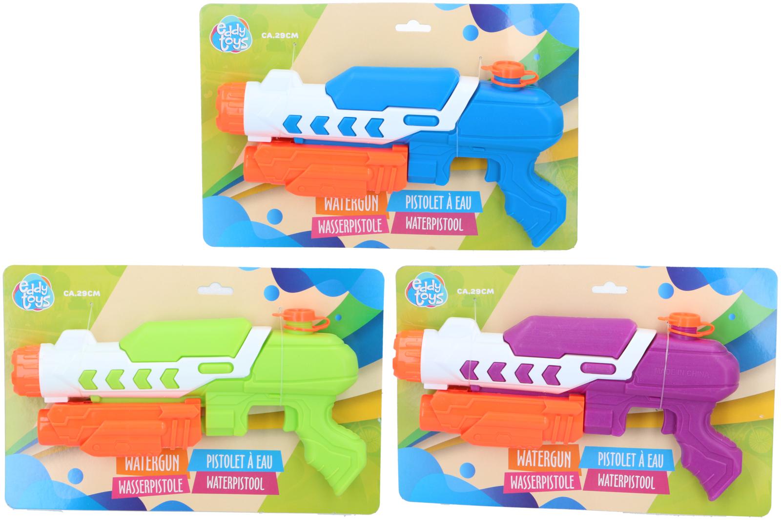 Wasserpistole 3 Farben ass 29cm