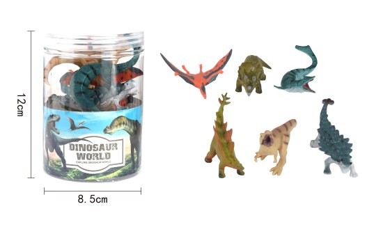 Dinosaurier Set 12x8.5cm