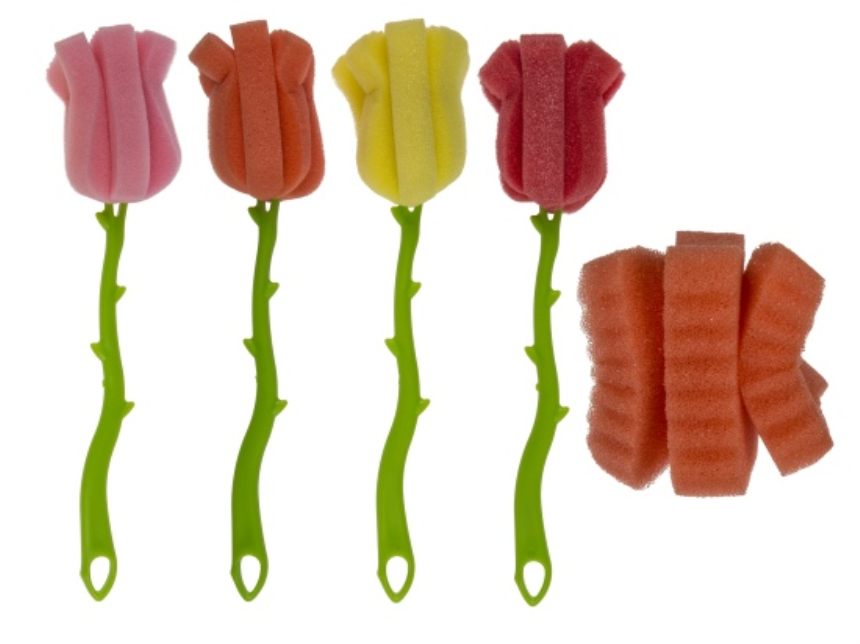 Sp&amp;#252;lb&amp;#252;rste Tulpe 25 cm 4ass Kunststoff