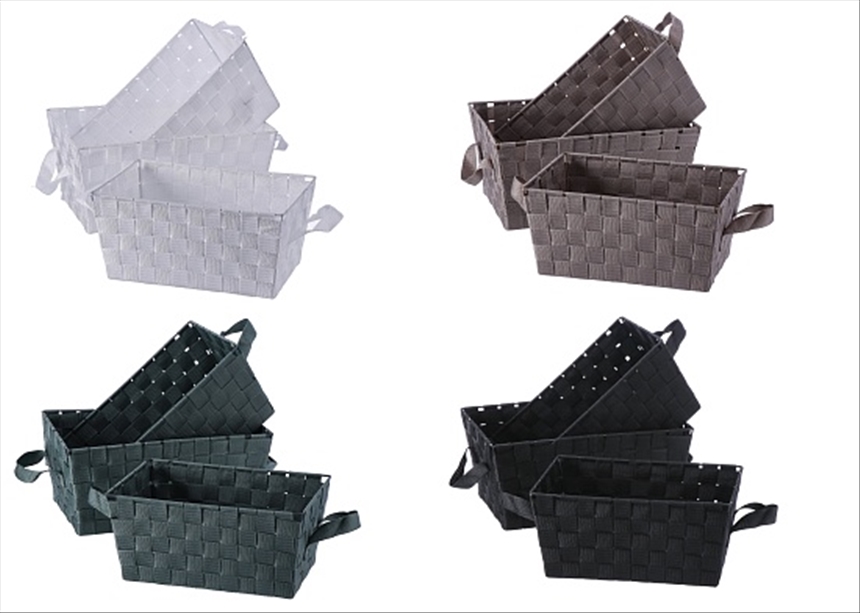 Korb 3er Set 4ass