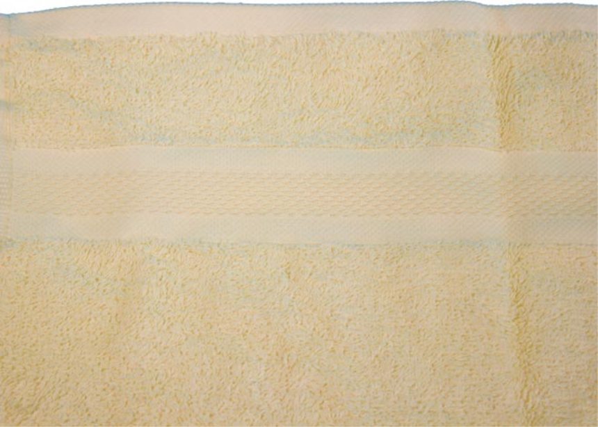 *Smooth Frottierw&amp;#228;sche 50x100cm Handtuch 500gsm Vanille 100% BW (vor&amp;#252;bergehend verminderte Qualit&amp;#228;t)