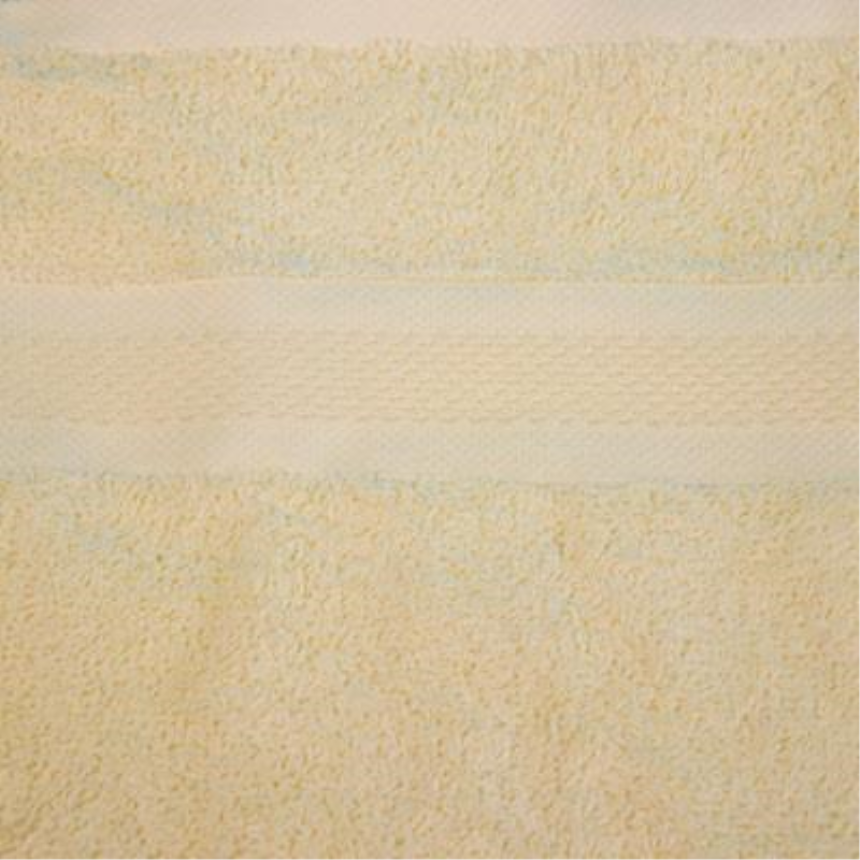 Smooth Frottierwäsche 70x140cm Duschtuch 500gsm Vanille 100% BW (vorübergehend verminderte Qualität)