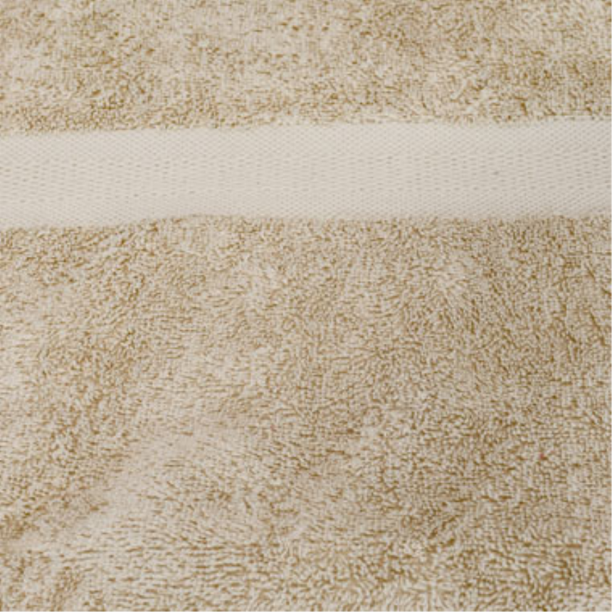 **Smooth Frottierw&amp;#228;sche 70x140cm Duschtuch 500gsm Sand 100% BW (vor&amp;#252;bergehend verminderte Qualit&amp;#228;t)