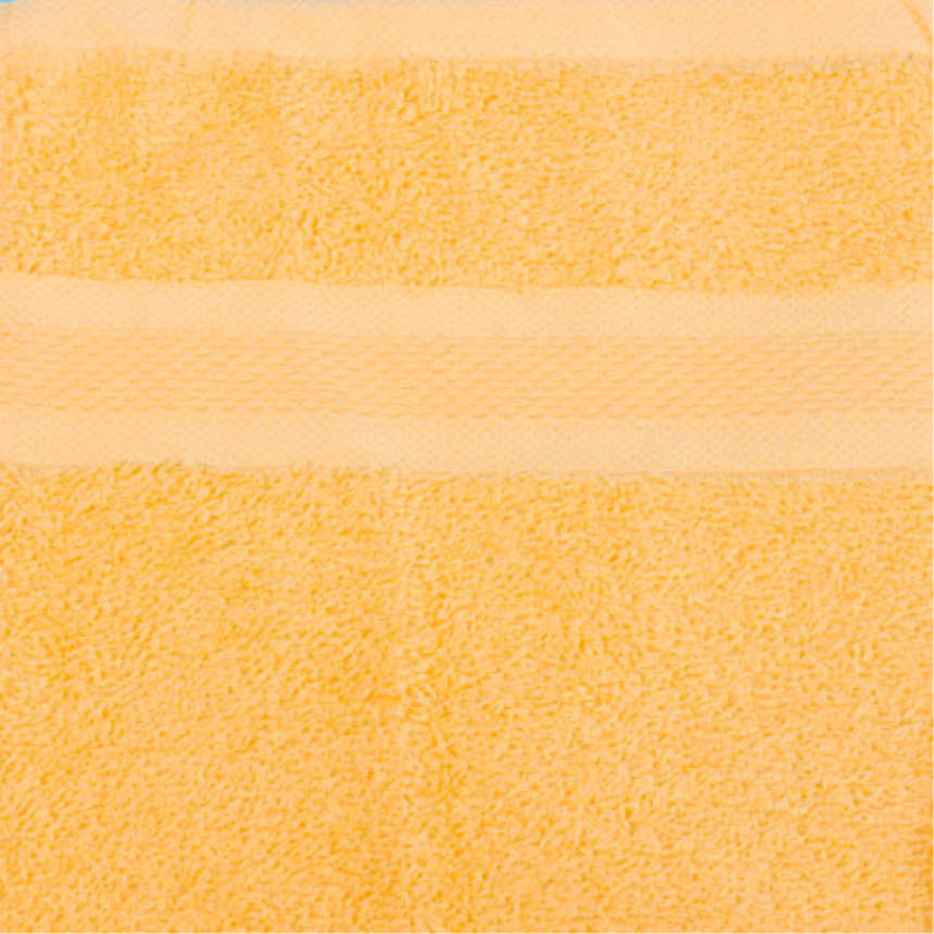 Smooth Frottierw&amp;#228;sche 100x200cm Saunatuch/Badetuch XXL 500gsm Zitrone 100% BW (vor&amp;#252;bergehend vermind