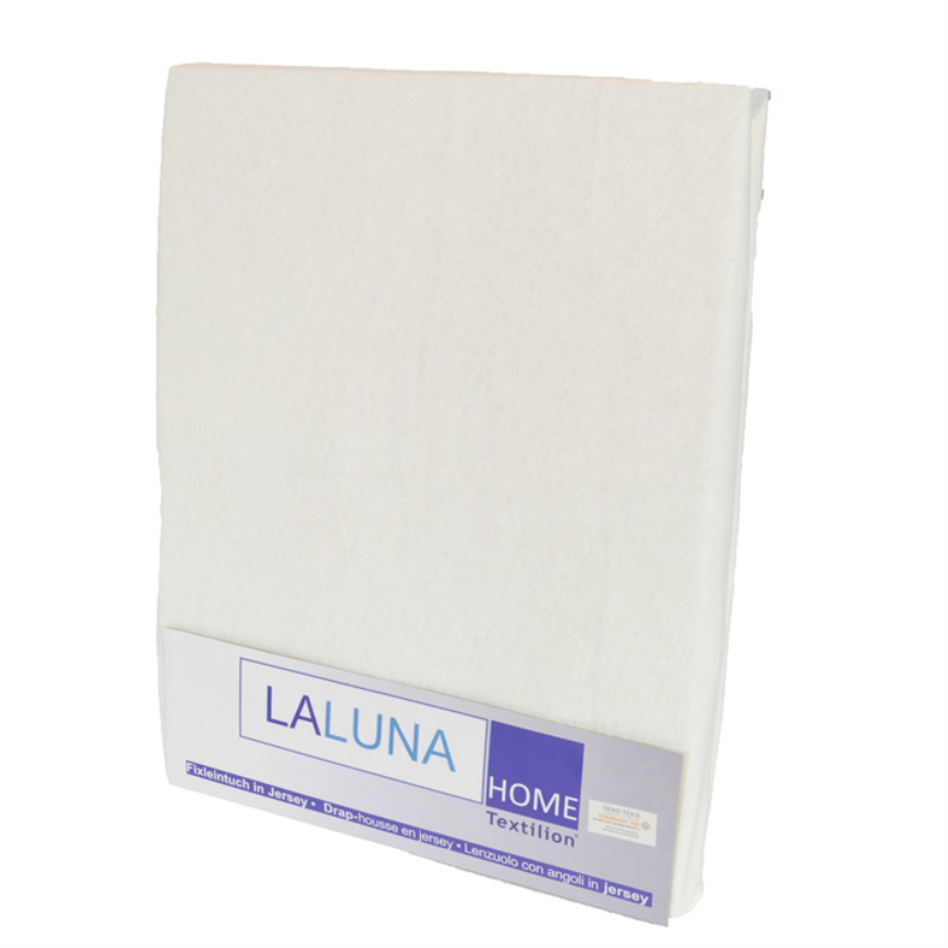 Textilion Fixleintuch-Jersey 150 gsm 90x200 cm Weiss