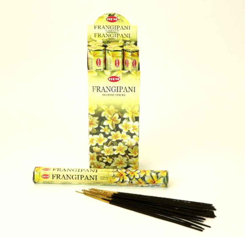 Räucherstäbchen HEM 6eckig 20sticks FRANGIPANI