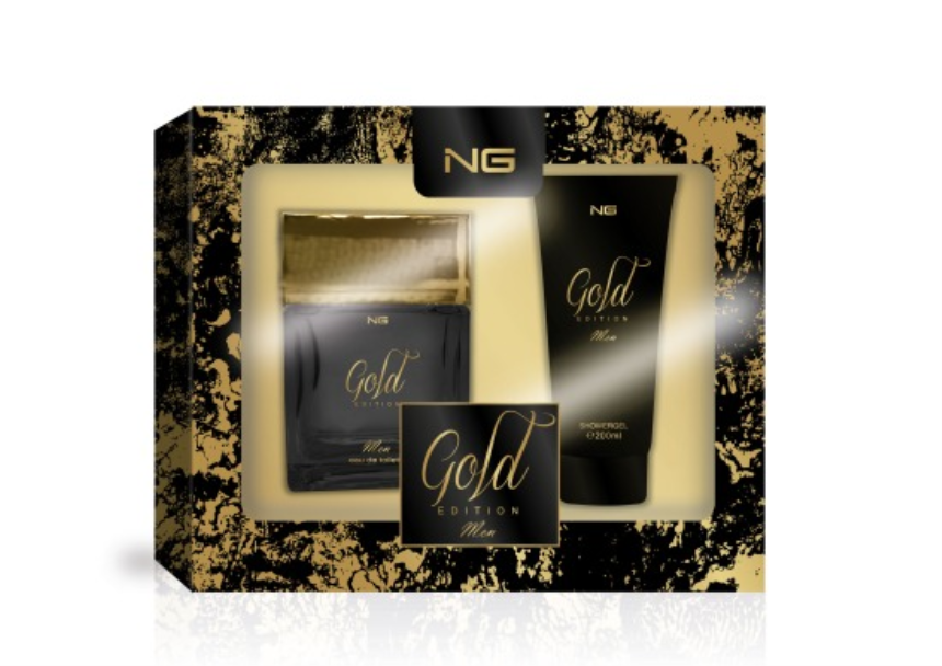 Eau de Toilette NG Geschenkset Gold Edition 100ml und Shower Gel 200ml