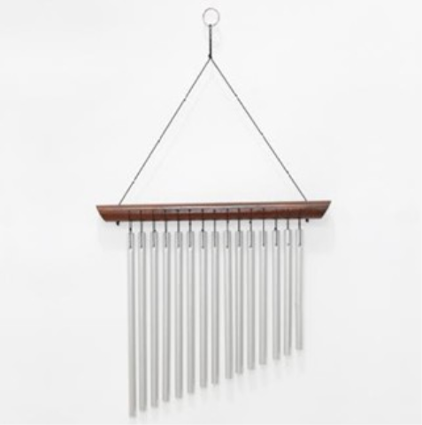 Windspiel Holz/Metall 44cm BALI