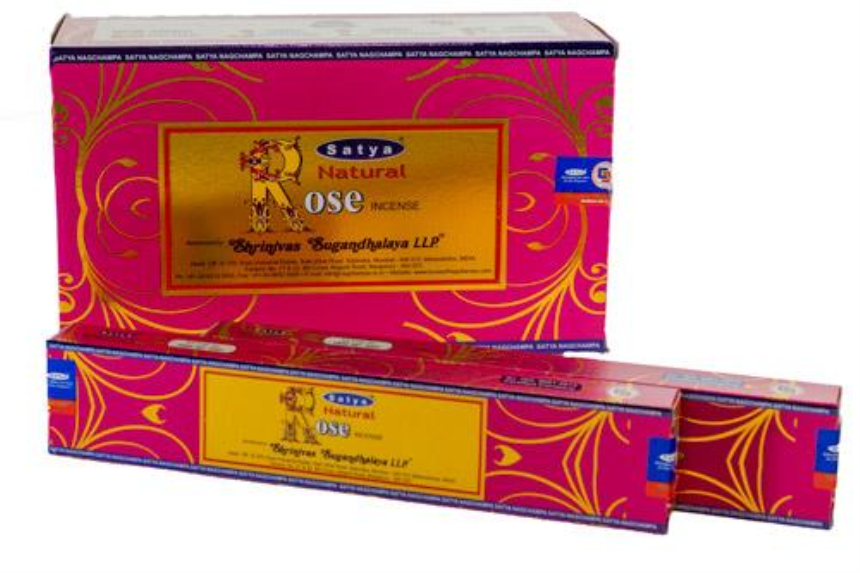 R&amp;#228;ucherst&amp;#228;bchen Satya Natural Rose 15g