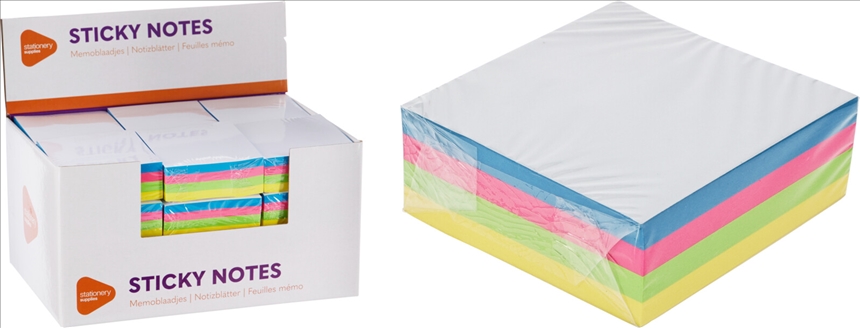 Haftnotizen 76x76mm 24Stk im Display
