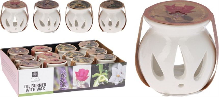 Duftlampe mit Duftwachs 4ass