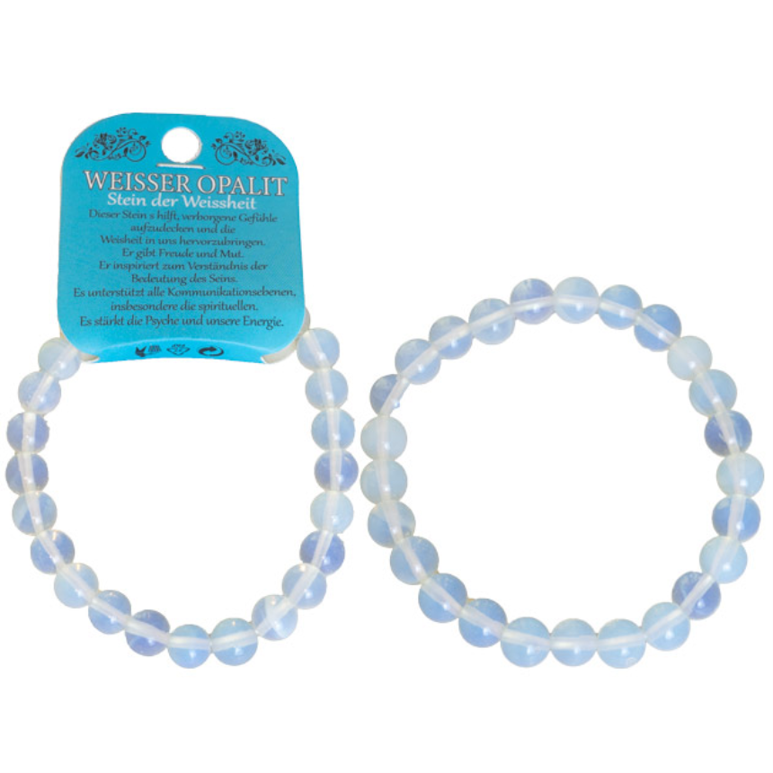Naturedelstein Armband Opalit 190x8mm