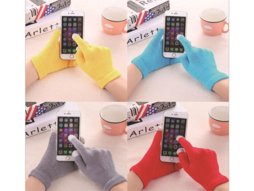 Handschuhe Damen Smart Phone ass Acryl