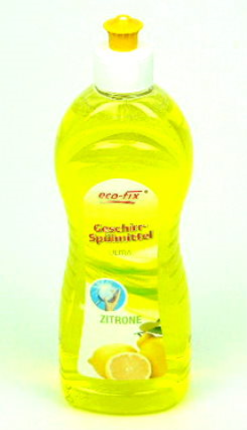 Reinigung EcoFix Geschirrsp&amp;#252;lmittel Zitrone 500ml Ecco