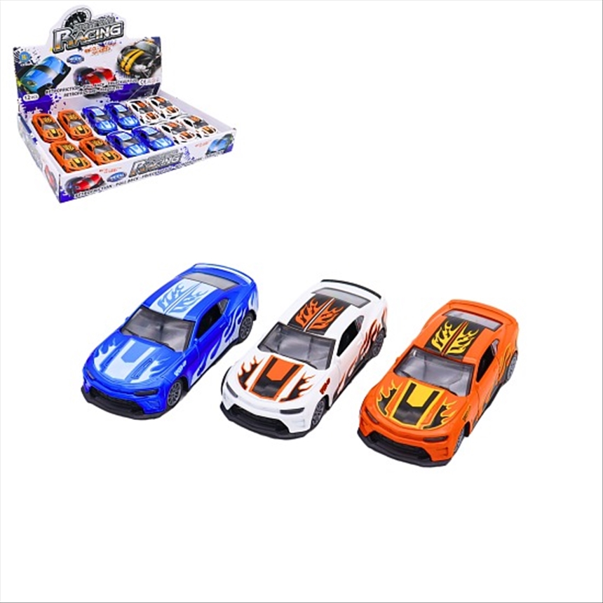 Auto Sportauto 3ass 11cm Metall im Display