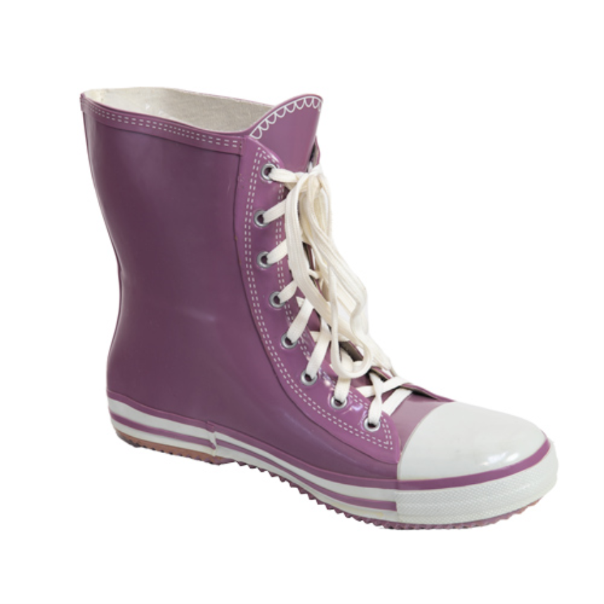 Gummistiefel kurz Lila Gr&amp;#246;sse 40