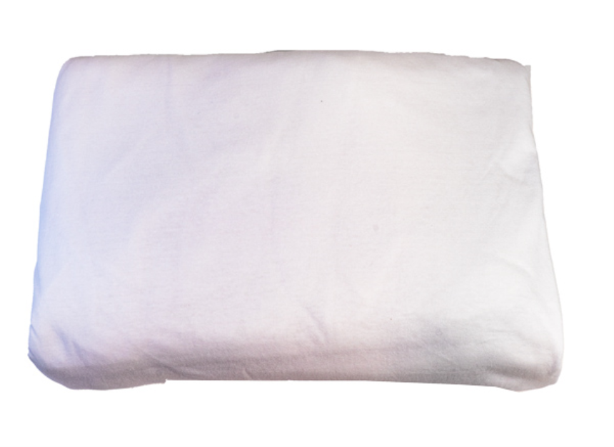 Fixleintuch Weiss Jersey 180x200x30cm 100% Baumwolle 130gsm