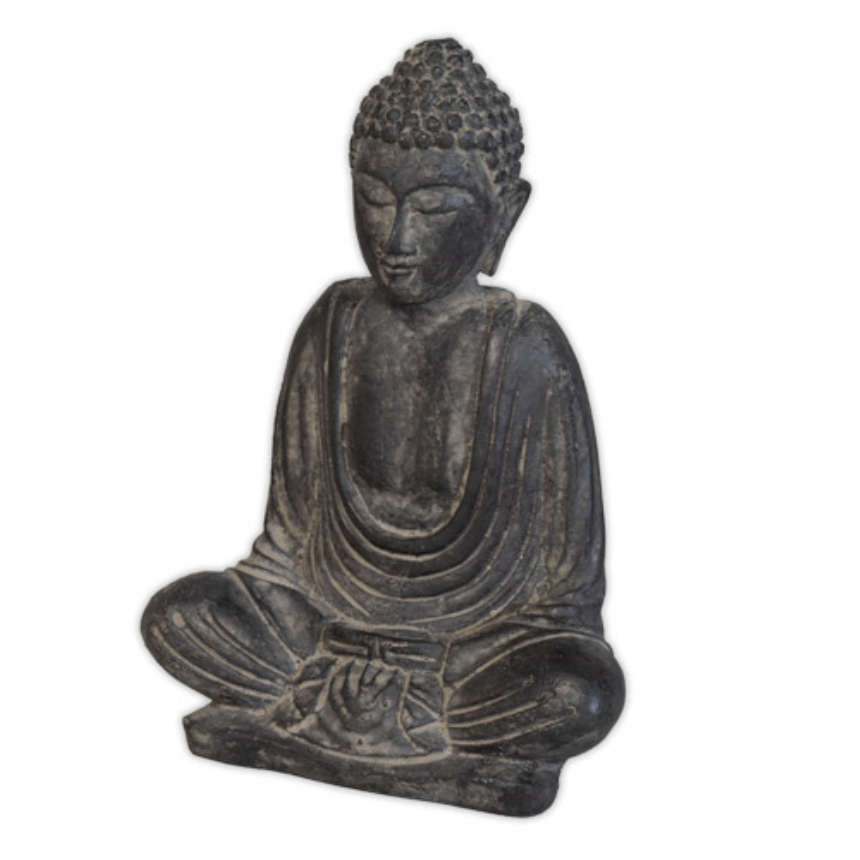 Buddha schwarz 8cm Resin, BALI