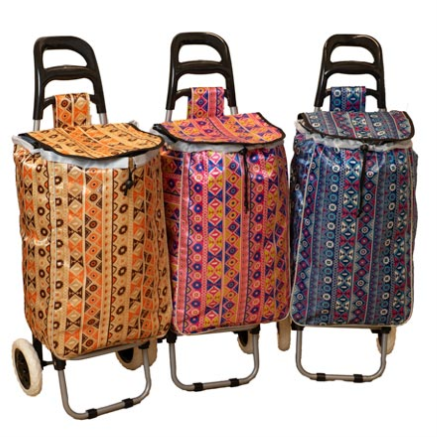 Einkaufswagen 98x34x27cm Ethnic 3ass