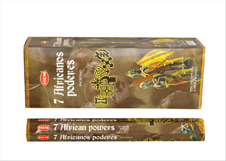 R&amp;#228;ucherst&amp;#228;bchen HEM 6eckig 20sticks 7 AFRICAN POWERS