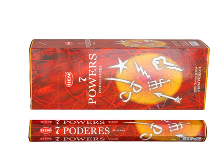 R&amp;#228;ucherst&amp;#228;bchen HEM 6eckig 20sticks 7 POWERS