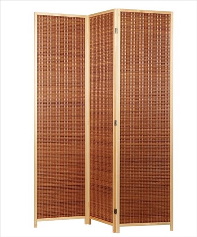 Paravent 3tlg 150x180cm Bambus