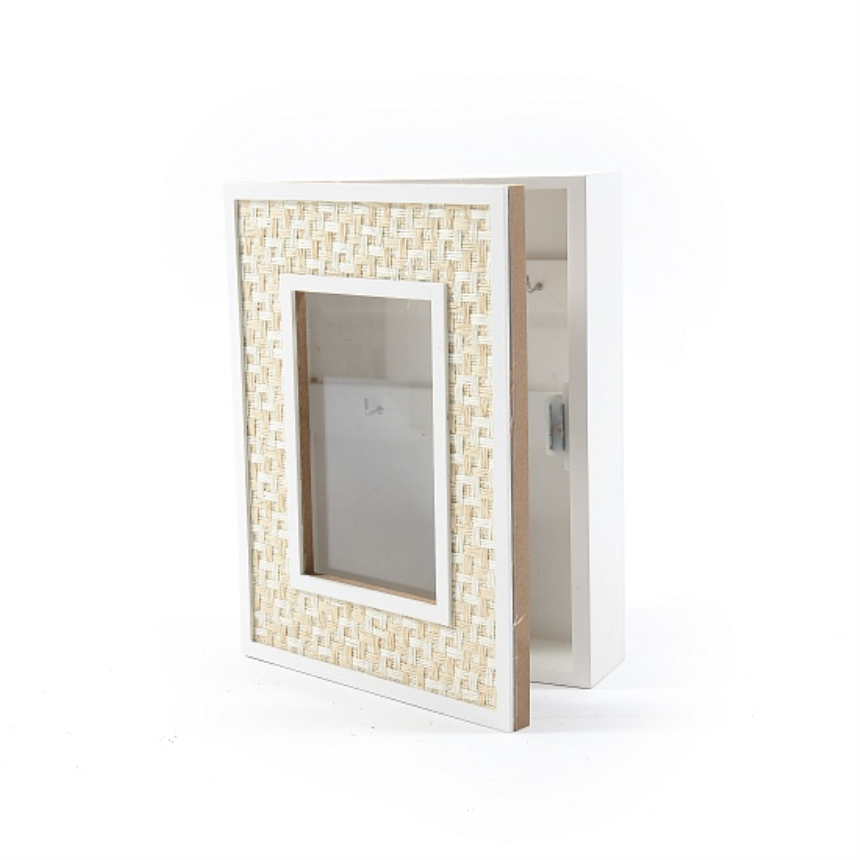 Schl&amp;#252;sselschrank 18x6.5x24cm Holz