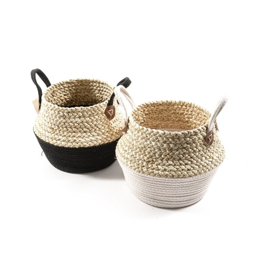 Korb rund mit Griffen ass 34x24cm