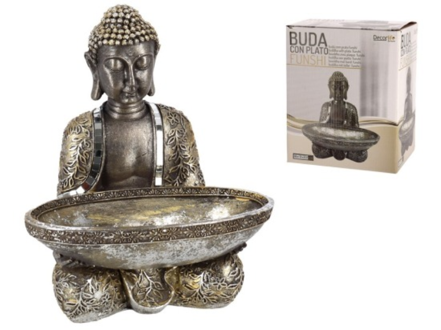 Buddha mit Schale18x13x22cm