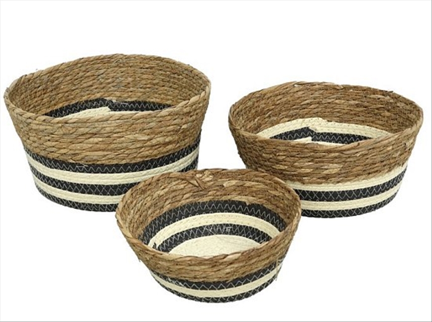 Korb 3er Set 30x30x15cm