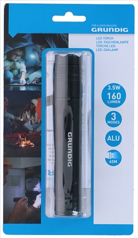 Taschenlampe LED 3.5W 2.7x15.5cm Grundig