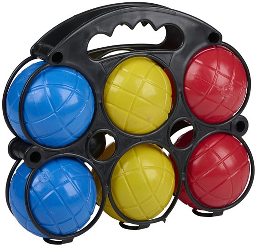 Boule Spiel bunt 6 B&amp;#228;lle